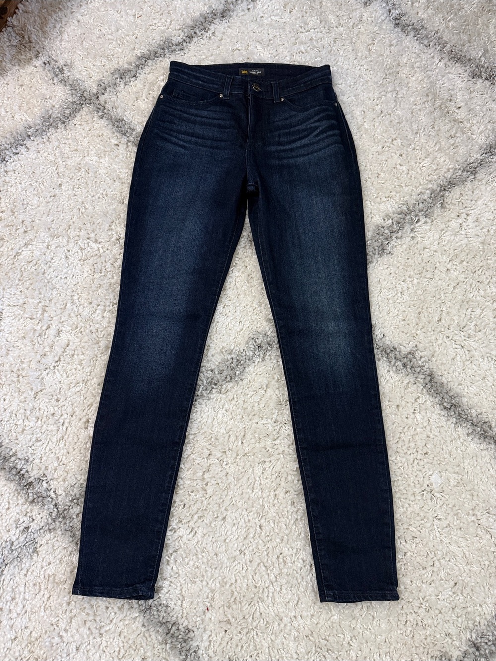 Lee Women's Dark Indigo Skinny Jeans
